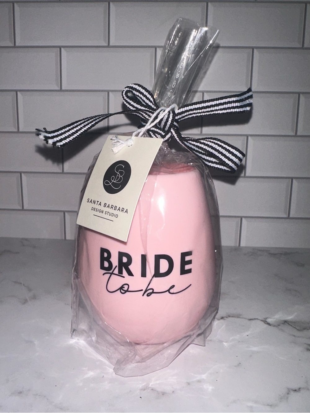 Bride To Be Silicone Wine Glass